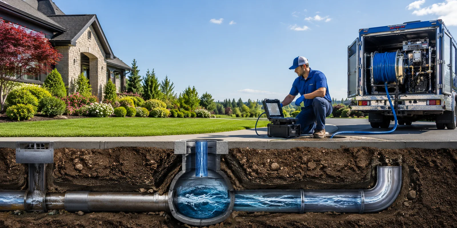 Drainage restoration information for Andersonville, GA